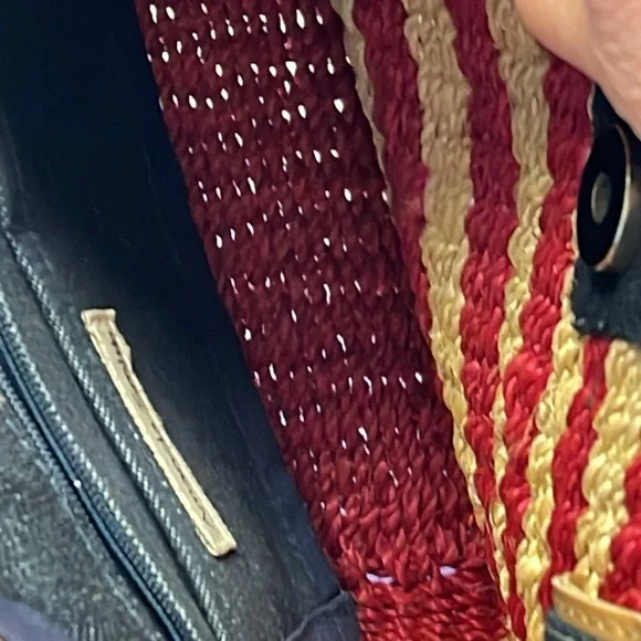 Amanda Smith New Small Straw Purse for the Occasion Sz 8” x 8.5” x 3” - Picture 6 of 6